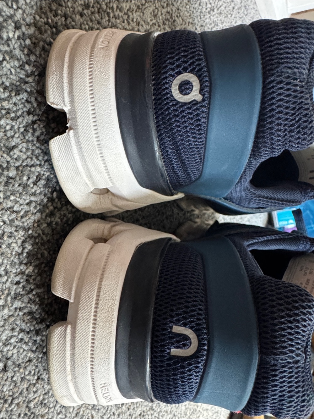 On Running Men's Blue Athletic Running Shoes - Picture 2 of 6